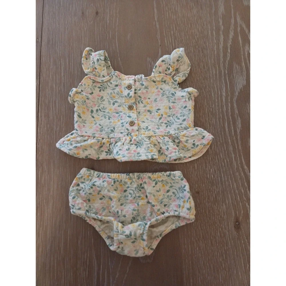 Cloud island‎ baby girl outfit 0-3 mos